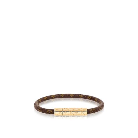 lv bracelet monogram|louis vuitton lv confidential bracelet.